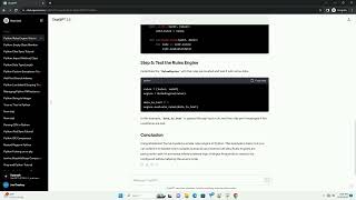 Rules Engine in C or Python
