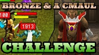 Runescape Pking Challenge - Bronze and a Cmaul - So Wreck3d