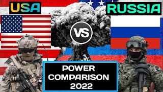 Russia vs USA military power comparison 2022 | USA vs Russia military power 2022 | USA vs Russia