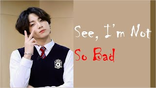 When the school bad boy won't leave you alone || Jungkook ff [Oneshot]