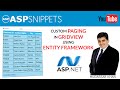 ASP.Net Entity Framework GridView Custom Paging tutorial