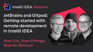 JetBrains and Gitpod: Getting Started With Remote Development in IntelliJ IDEA