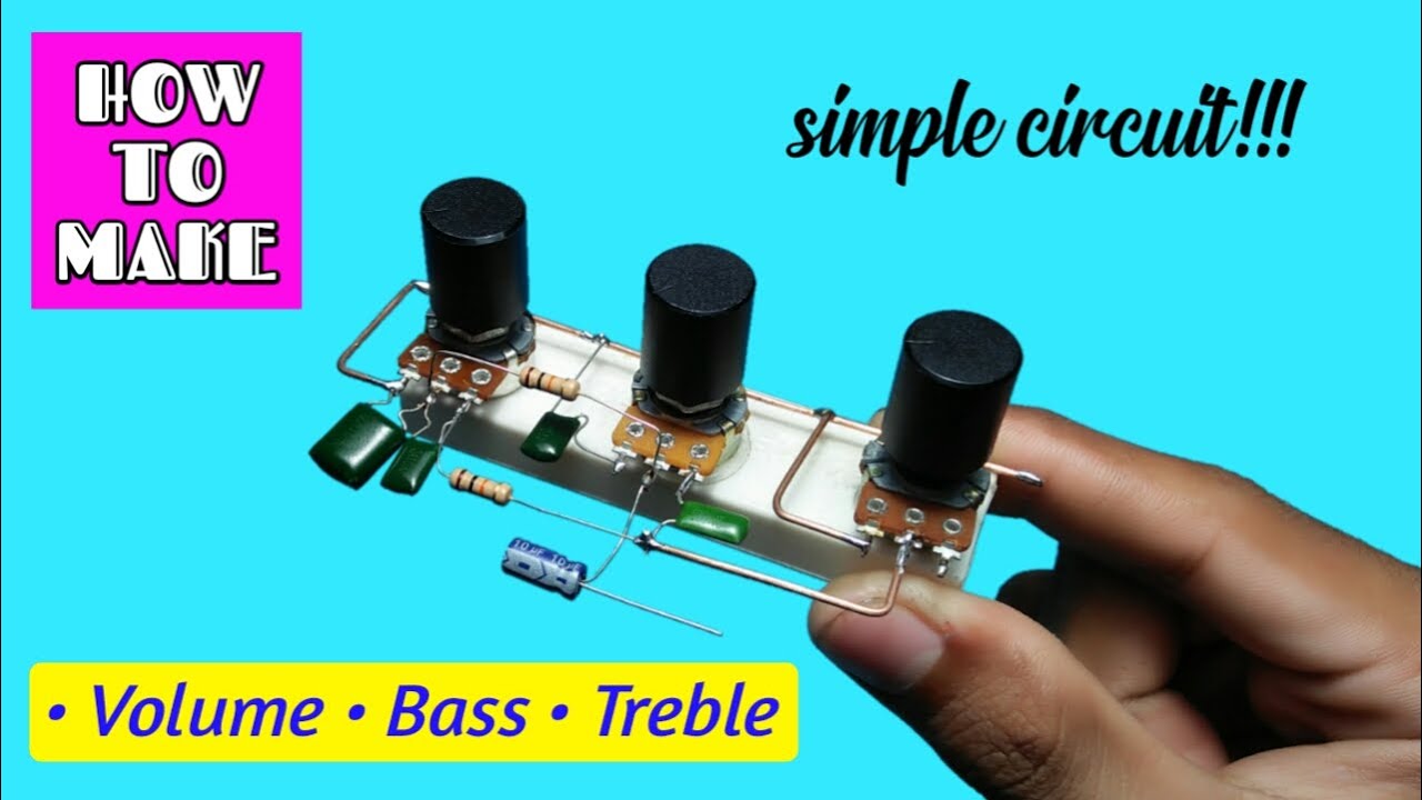 DIY Heavy Bass & Treble Volume Controller - Simple Passive Tone Control ...