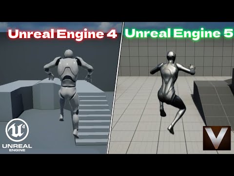 UE4 Vs UE5 (templates) - YouTube