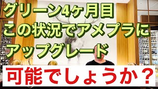 グリーン4ヶ月目(決済済み3ヶ月45万)、500万Good New出てます。この状況でAMEXプラチナカードにアップグレードするのは無茶な話ですかね？