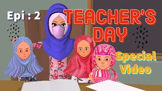 Abidah Teachers day Special Speech Epi 2|islamic cartoon kahaniya| 3D Animation |Gudiyon