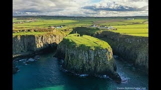 DJI Mavic 2 Pro - Portmoon Bothy \u0026 Dunseverick Castle Ruin