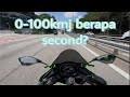 0-100kmj berapa second? | kawasaki | modenas | iphone 13pro | 250 | review jalan panas sedap