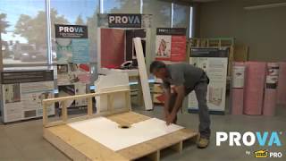 PROVA PAN-MULTI - Curbed or Curbless Shower Install Preparation