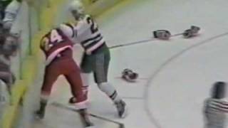 Bob Probert vs Troy Crowder Oct 4, 1990