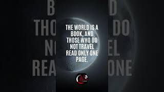 The world is a book and those who do not travel read only one page #short #travel #shortfeed