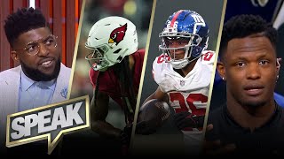 Should Saquon Barkley hold out in 2023, did DeAndre Hopkins make the right decision? | NFL | SPEAK