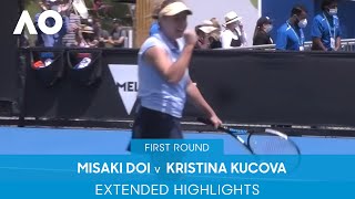 Misaki Doi v Kristina Kucova Extended Highlights (1R) | Australian Open 2022