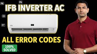 IFB Inverter AC All Error Codes How to setting Solve Solution fix Repairing Guide