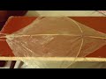 लिफाफे से पतंग बनाए और उड़ाईए how to make kite by help of poly bag step by step