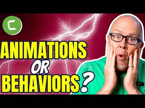 Animations vs Behavior in Camtasia – Which is Better?