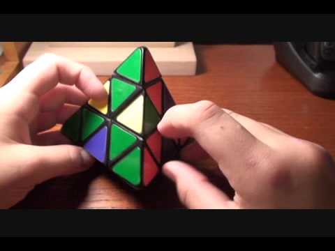 How To Solve A Pyraminx Part One Youtube
