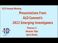 2022 ALD Connect Emerging Investigators