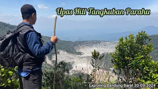 Sebuah keindahan dari sisi lain Gunung Tangkuban Parahu (Upas Hill)