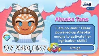 Disney Emoji Blitz - Ashoka Tano (Level 3) - The Mandalorian (Star Wars) - Gameplay