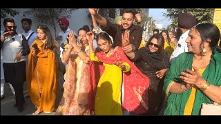 ਕੰਧ ਟੱਪ ਕੇ ਭਨਾ ਲਏ ਗੋਡੇ | Nanke Vs Dadke | Funny Gidha Bollian | Soni samrala | Chankata Tv