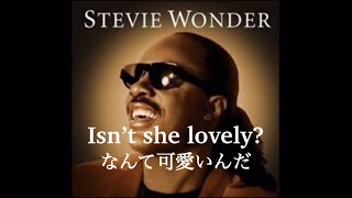 [和訳] Isn't She Lovely? - Stevie Wonder