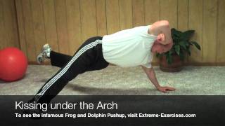 Kissing under the Arch Exercise- INTENSE - whole body CORE exercise!!