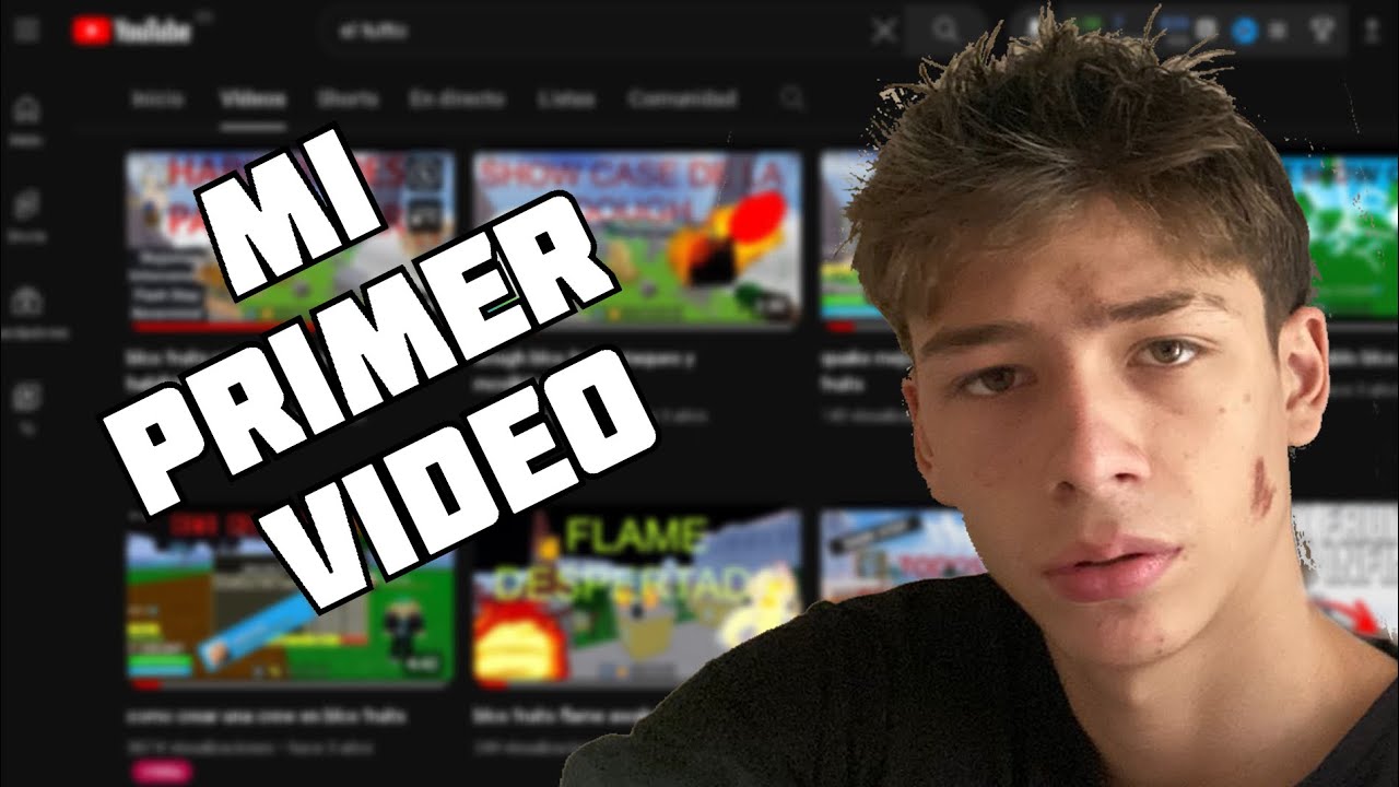 Reaccionando A Mi Primer Video Youtube