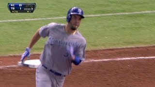 KC@TB: Hosmer hammers solo homer to left-center