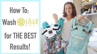 How To: Wash Líllébaby and All Soft Structured Carriers for THE BEST Results! [CC]