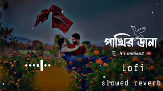 Pakhir Dana Lofi || পাখির ডানা || [ slowed~reverb ] Bangla songs Lofi🥀