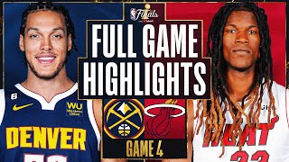 #1 NUGGETS at #8 HEAT | FULL GAME 4 HIGHLIGHTS | June 9, 2023