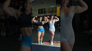 🇸🇪Swedish muscle mommies Ida Bergfoth & Melinda Lindmark 💪🏻 #shorts #viral #fitness