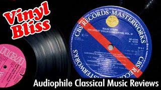 Classical Vinyl Reviews (Audiophile): Columbia / CBS,  Decca, CBC, RCA Victorola and Nonesuch