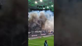 Borussia Mönchengladbach vs. 1. FC Union Berlin Pyro choreo #BMGFCU