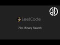 704. Binary Search (LeetCode)