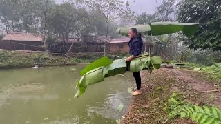 男人在荒野独居了五年，山林都打造成世外桃源了