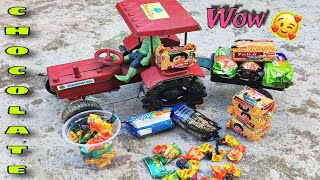 Chhoti👩‍🦰 ko laga jor se Bhookh🐹 mini tractor Laya bahut sara chocolate aur biscuit🍅