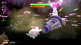 VS Quagsire (6-star, Type: Fairy) - Tera Raid (Online) - Se.217 - Pokemon Violet - 20241214