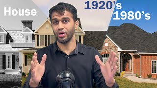 Evolution of the Ordinary American Homes Architecture 🏡:1920s to Production Home Boom #architecture