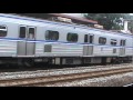 20120407 桃園站emu500北上離站 附車輪特寫