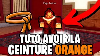 Comment Avoir La ORANGE BELT (Ceinture Orange) | Blox Fruits Dragon Update