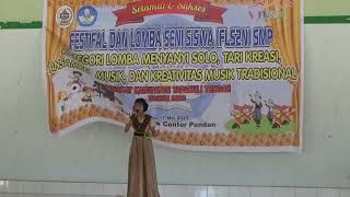 JUARA 1 VOCAL SOLO FLS2N TINGKAT KABUPATEN SMPN 1 PANDAN