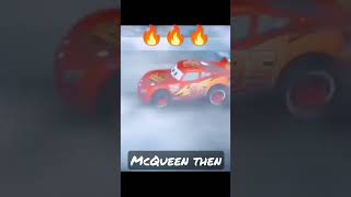 Lightning McQueen now and before 🔥😎🏁❤️🏁😎🔥