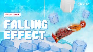 How to make falling effect in VLLO? / 키프레임 / #VLLOtips