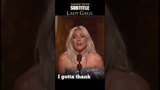 #shorts | Lady Gaga || Win Best Pop Duo Or Group performance || 2019 Grammys || English Subtitles