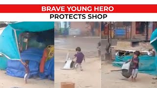 WATCH: Little Boy Stands Up to Storm - Nagaland Minister's Temjen Imna Along's Emotional Reaction