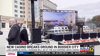 New casino breaks ground in Bossier City