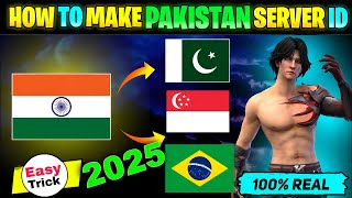 HOW TO CREATE PAKISTAN SERVER ID IN FREE FIRE | PAKISTAN SERVER KI ID KAISE BANAYE | SERVER CHANGE