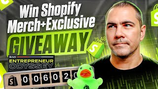 Win Shopify Merch + Exclusive Prizes! 🎁 Merch Review \u0026 Giveaway